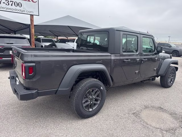 2026 Granite Crystal Metallic Clearcoat Jeep Gladiator Sport 4X4 Truck