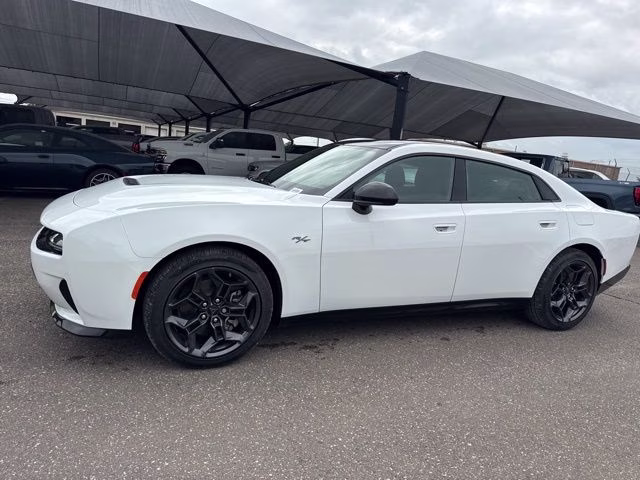 2026 Bright White Clearcoat Dodge Charger R/T AWD Sedan