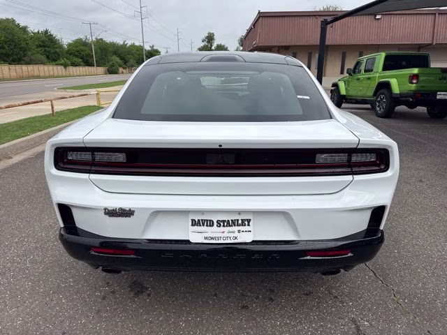 2026 Bright White Clearcoat Dodge Charger R/T AWD Sedan