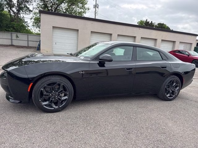 2026 Diamond Black Crystal Pearlcoat Dodge Charger R/T AWD Sedan