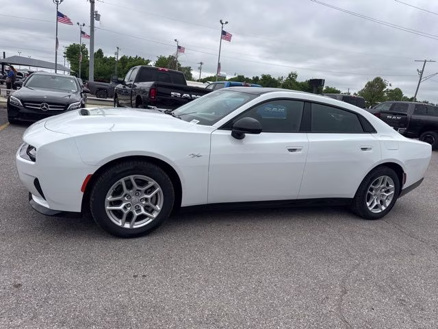 2026 Bright White Clearcoat Dodge Charger R/T AWD Sedan