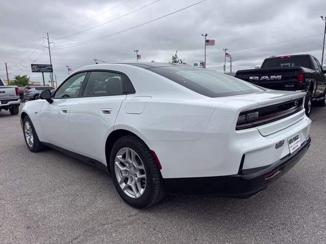 2026 Bright White Clearcoat Dodge Charger R/T AWD Sedan