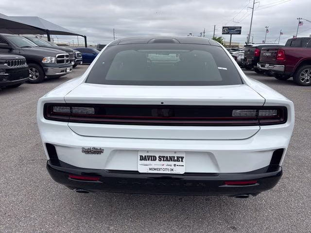 2026 Bright White Clearcoat Dodge Charger R/T AWD Sedan