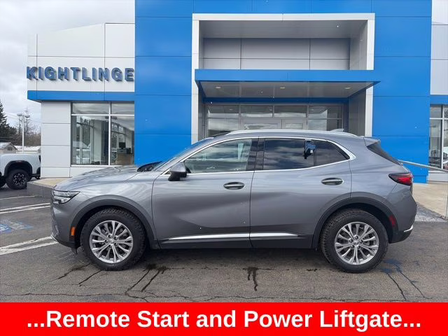 2022 Satin Steel Gray Metallic Buick Envision Preferred FWD SUV