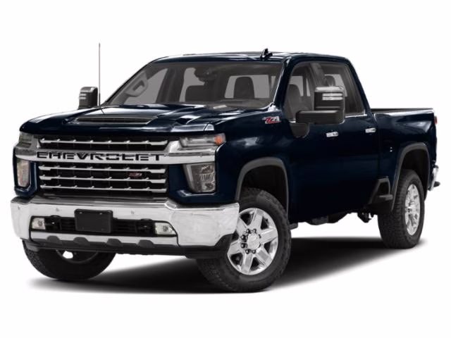 2021 Blue Metallic Chevrolet Silverado 2500HD LTZ 4X4 Truck
