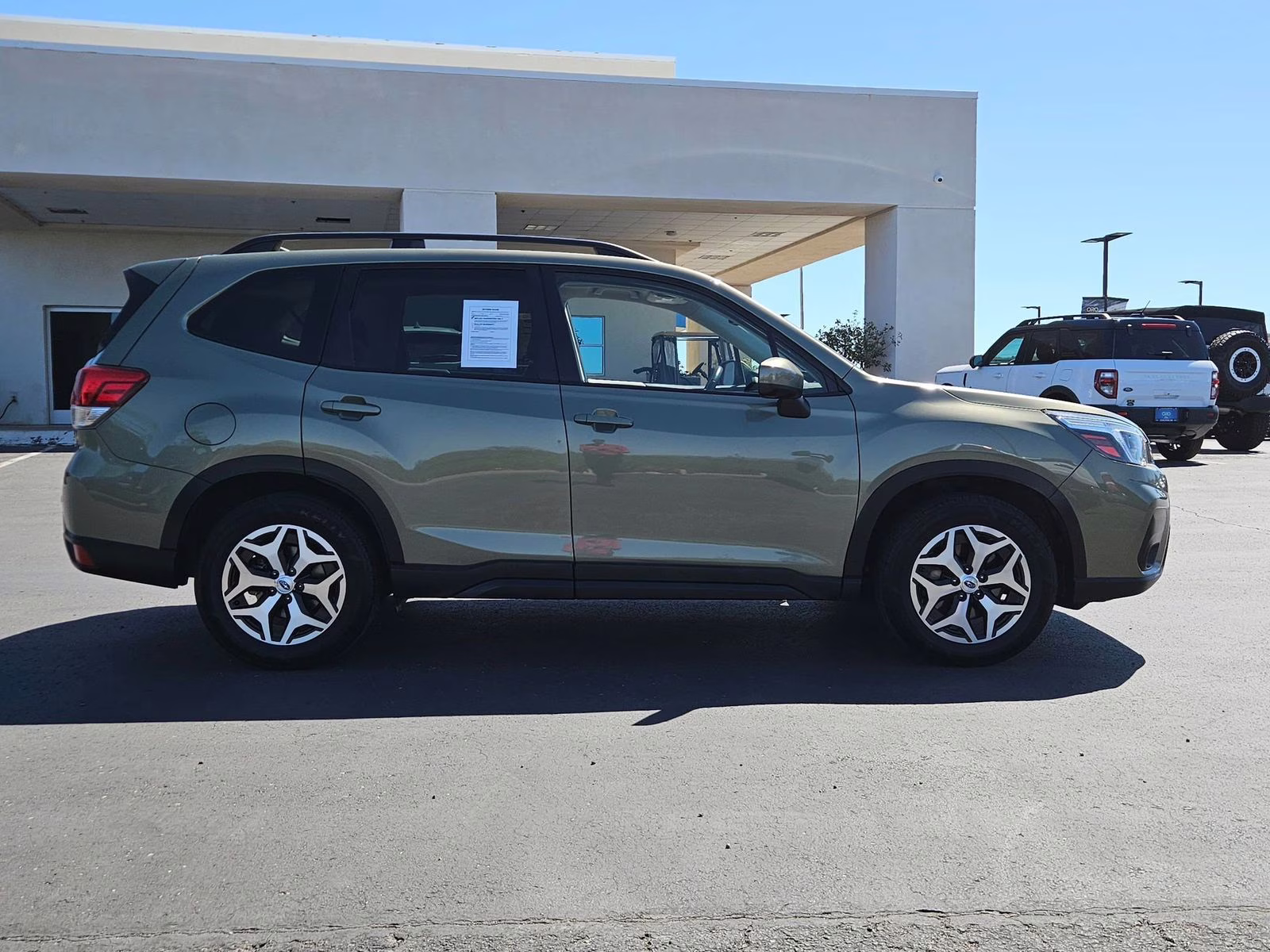2021 Jasper Green Metallic Subaru Forester Premium AWD SUV