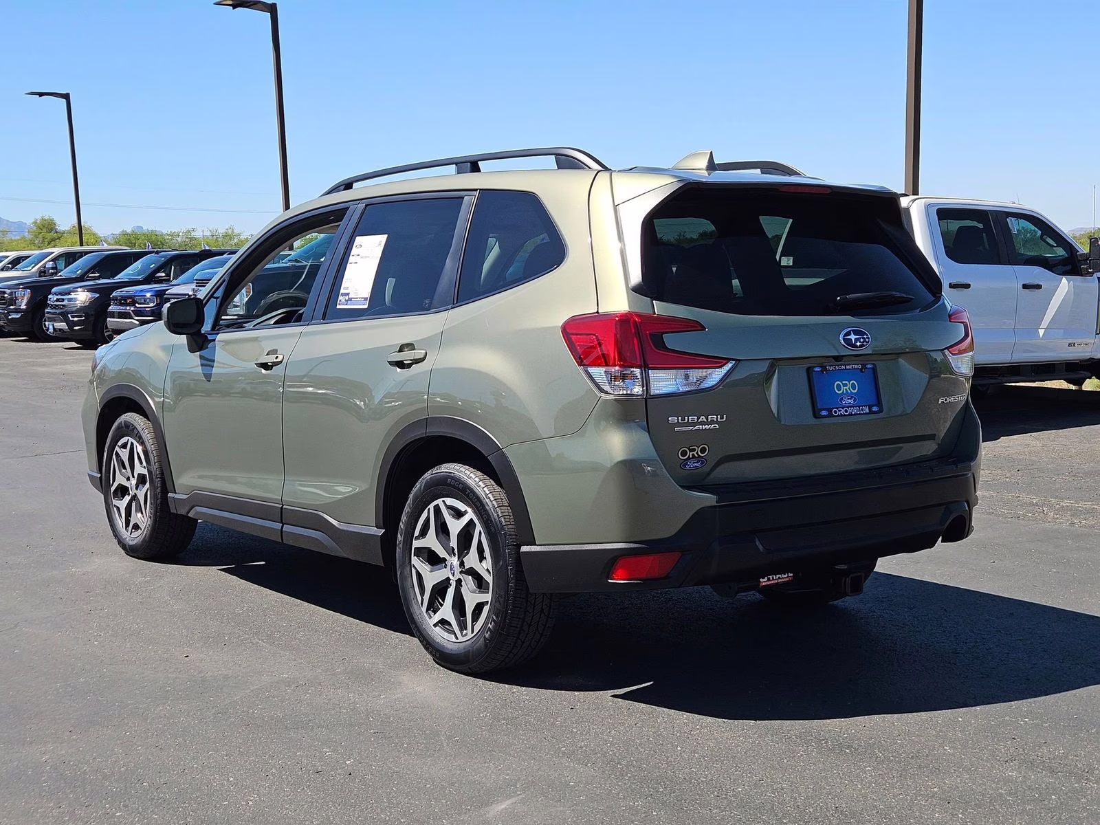 2021 Jasper Green Metallic Subaru Forester Premium AWD SUV
