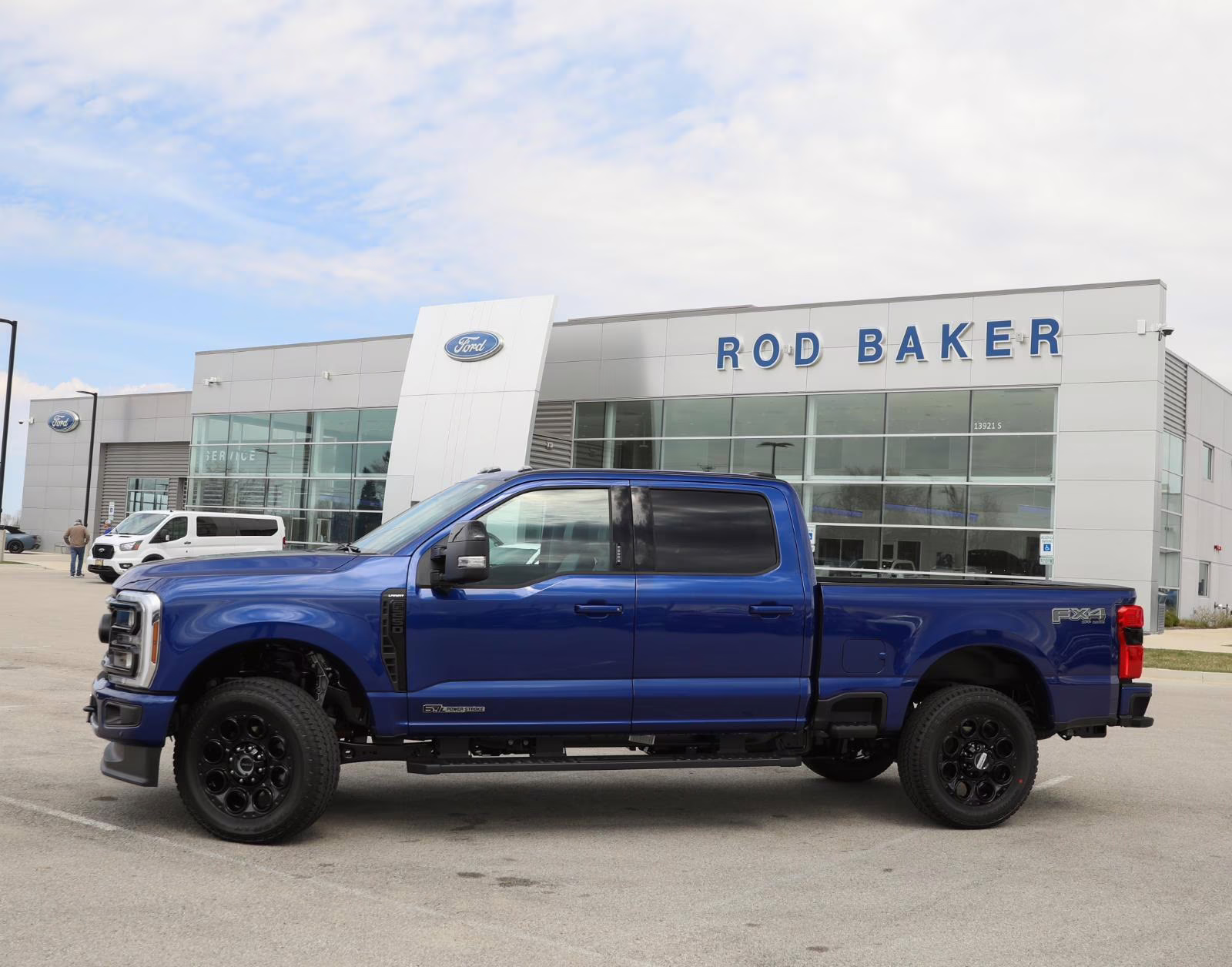 2026 Argon Blue Metallic Ford Super Duty F-250 SRW LARIAT 4X4 Truck