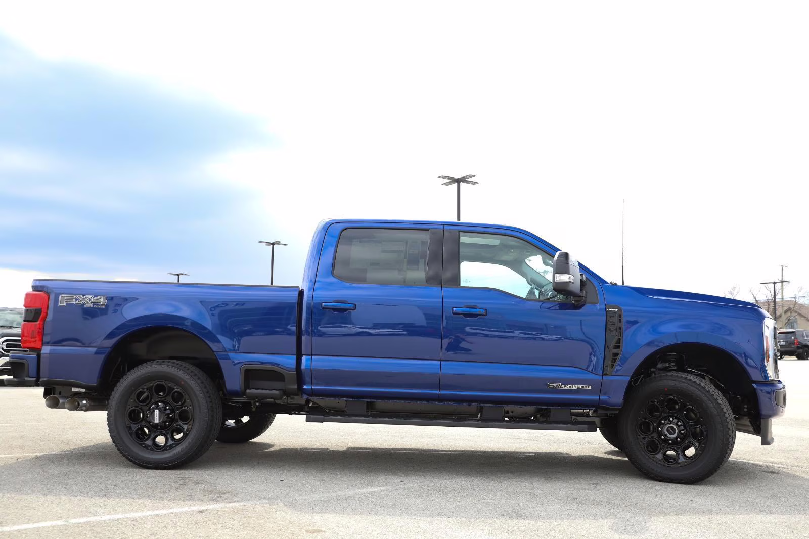 2026 Argon Blue Metallic Ford Super Duty F-250 SRW LARIAT 4X4 Truck