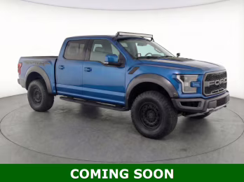 2019 Ford Performance Blue Ford F-150 Raptor 4X4 Truck