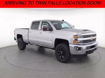 2019 Silver Ice Metallic Chevrolet Silverado 2500HD LTZ 4X4 Truck