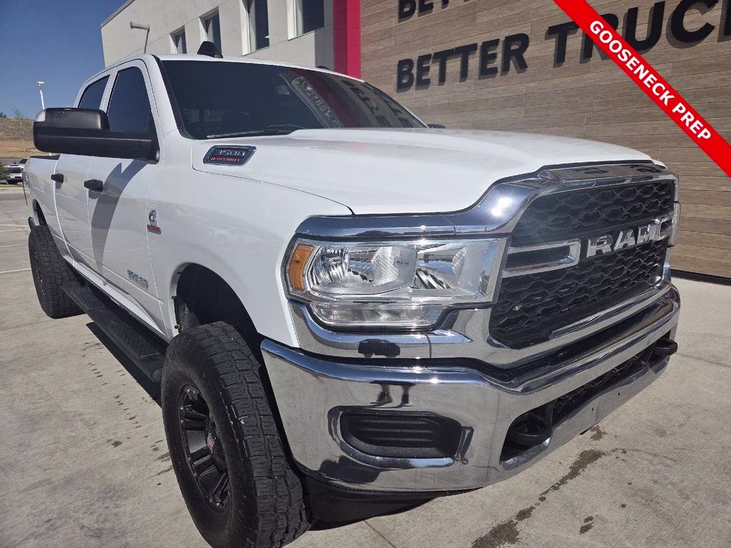 2022 Bright White Clearcoat Ram 3500 Tradesman 4X4 Truck