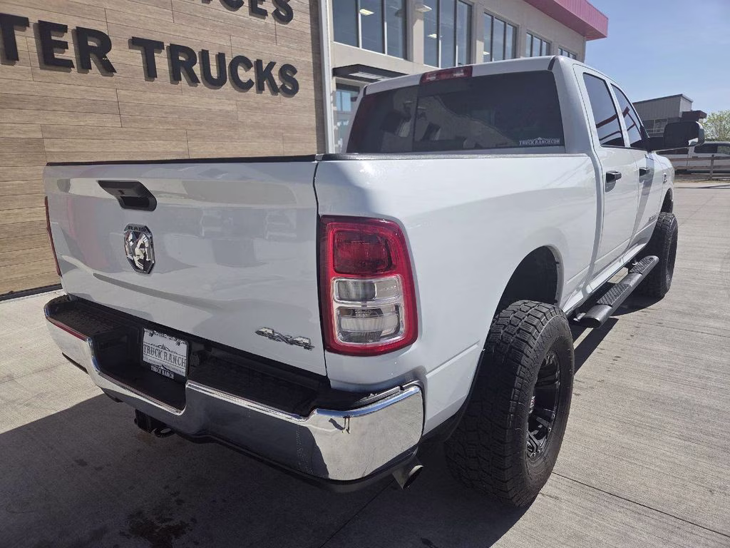 2022 Bright White Clearcoat Ram 3500 Tradesman 4X4 Truck