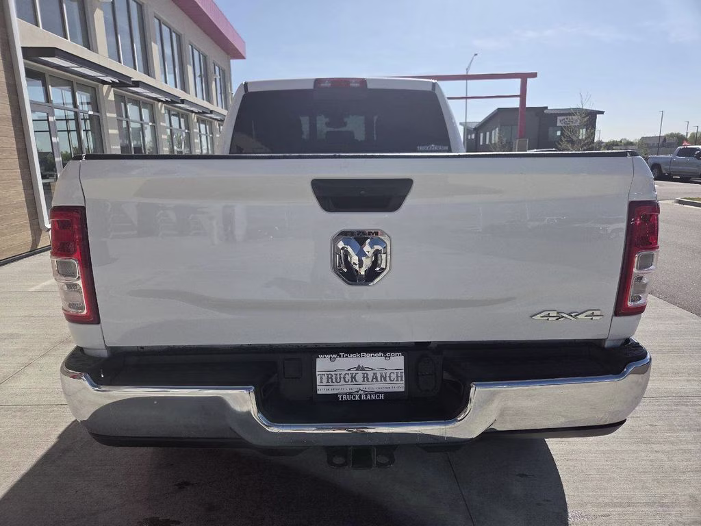 2022 Bright White Clearcoat Ram 3500 Tradesman 4X4 Truck