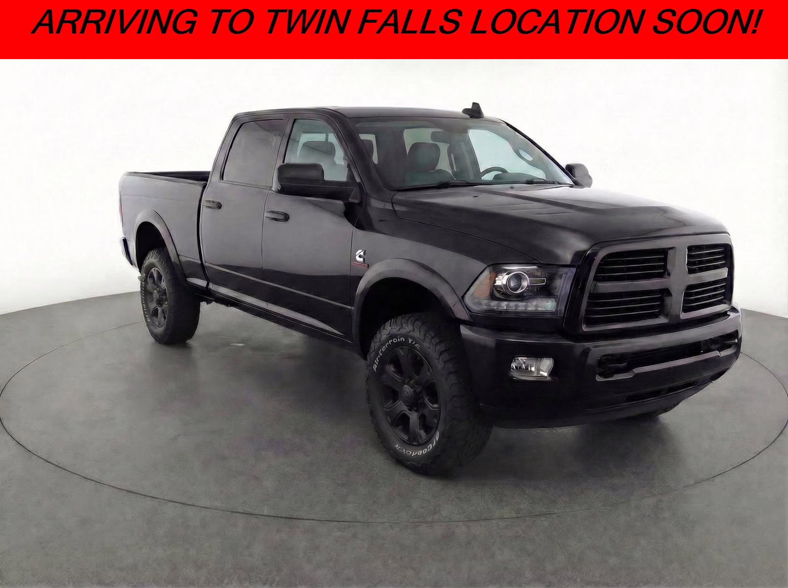 2014 Black Clearcoat Ram 3500 Big Horn 4X4 Truck