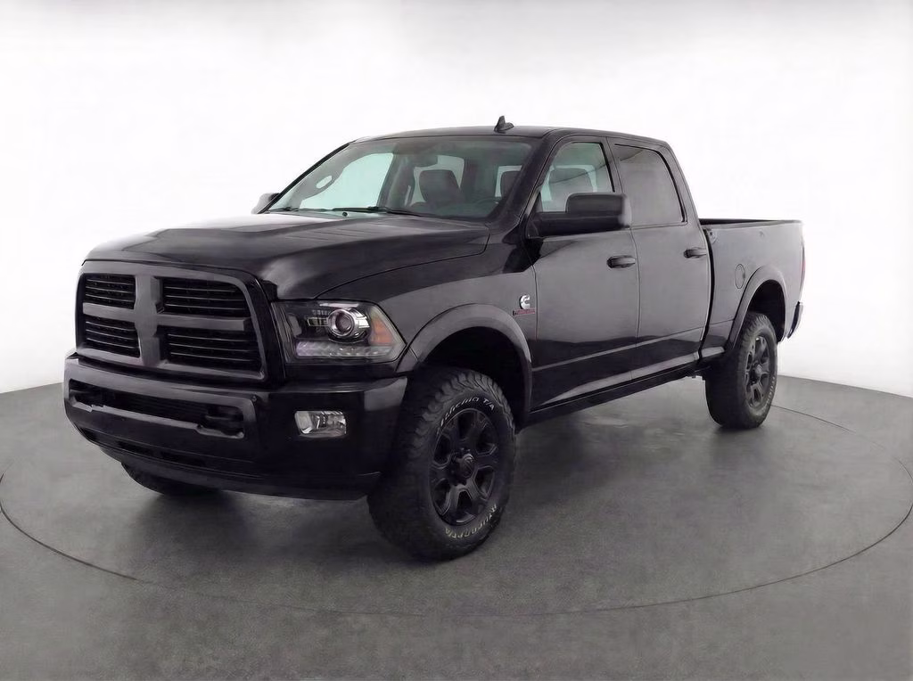 2014 Black Clearcoat Ram 3500 Big Horn 4X4 Truck