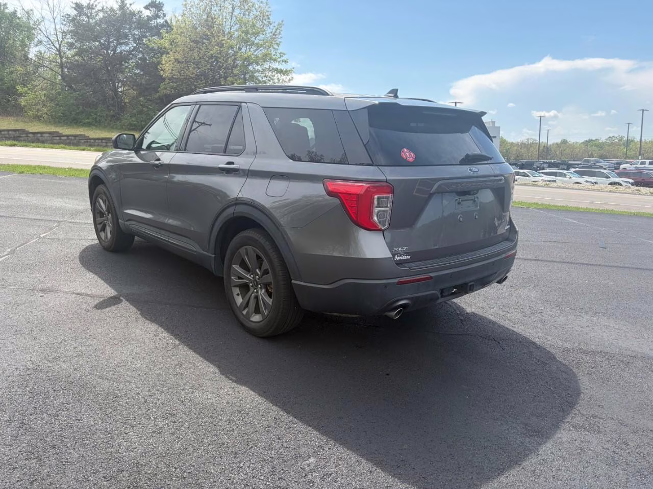 2021 GRAY Ford Explorer XLT 4X4 SUV