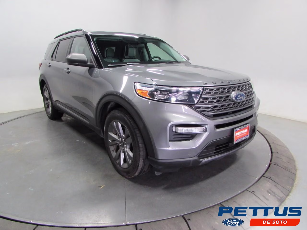 2021 Stone Gray Metallic Ford Explorer XLT 4X4 SUV