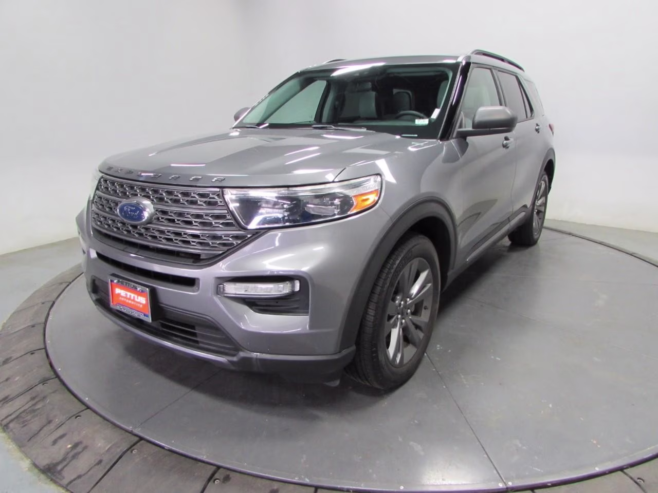 2021 Stone Gray Metallic Ford Explorer XLT 4X4 SUV