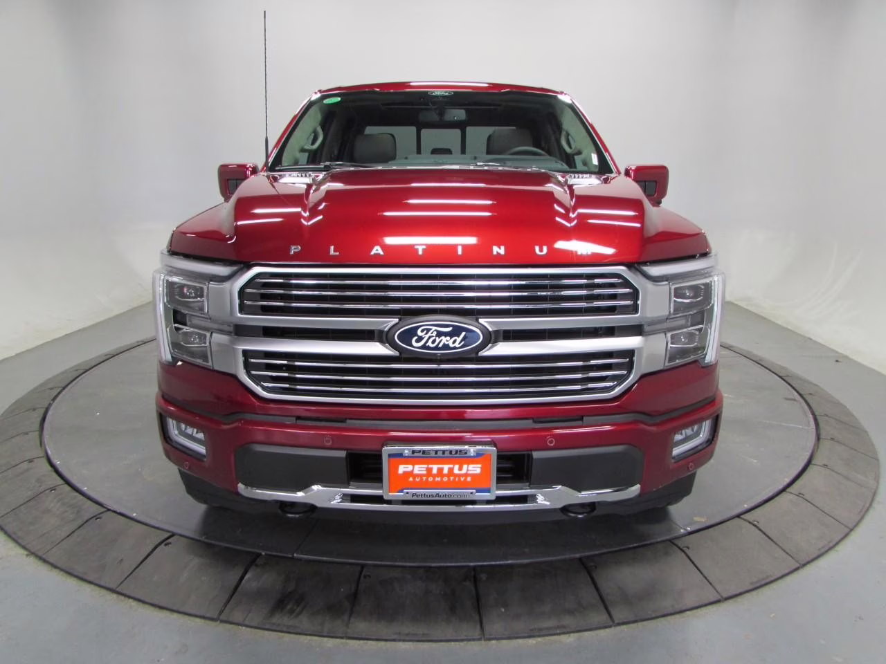 2026 Ruby Red Metallic Tinted Clearcoat Ford F-150 Platinum 4X4 Truck