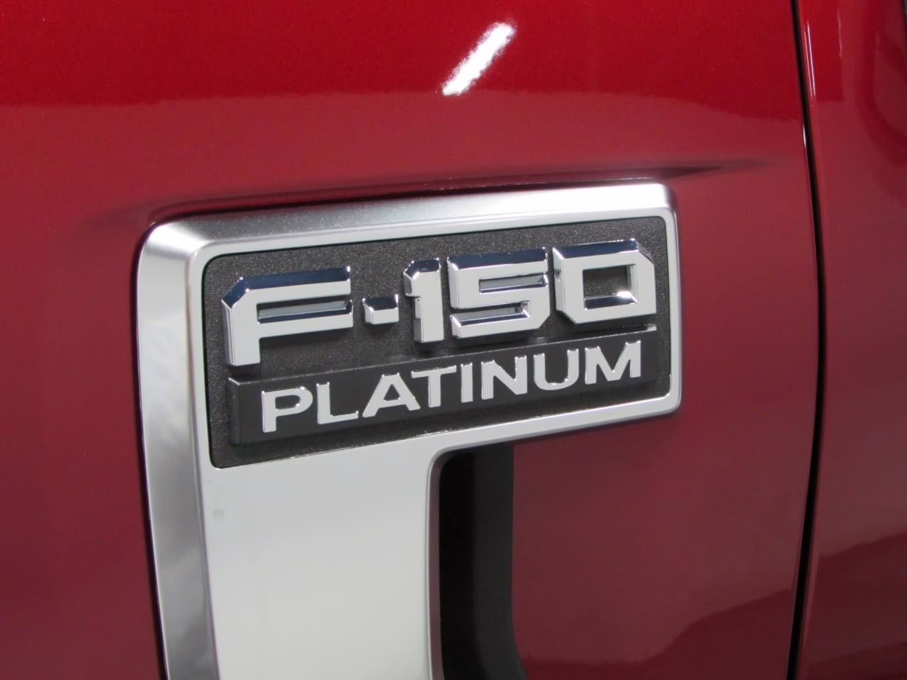 2026 Ruby Red Metallic Tinted Clearcoat Ford F-150 Platinum 4X4 Truck