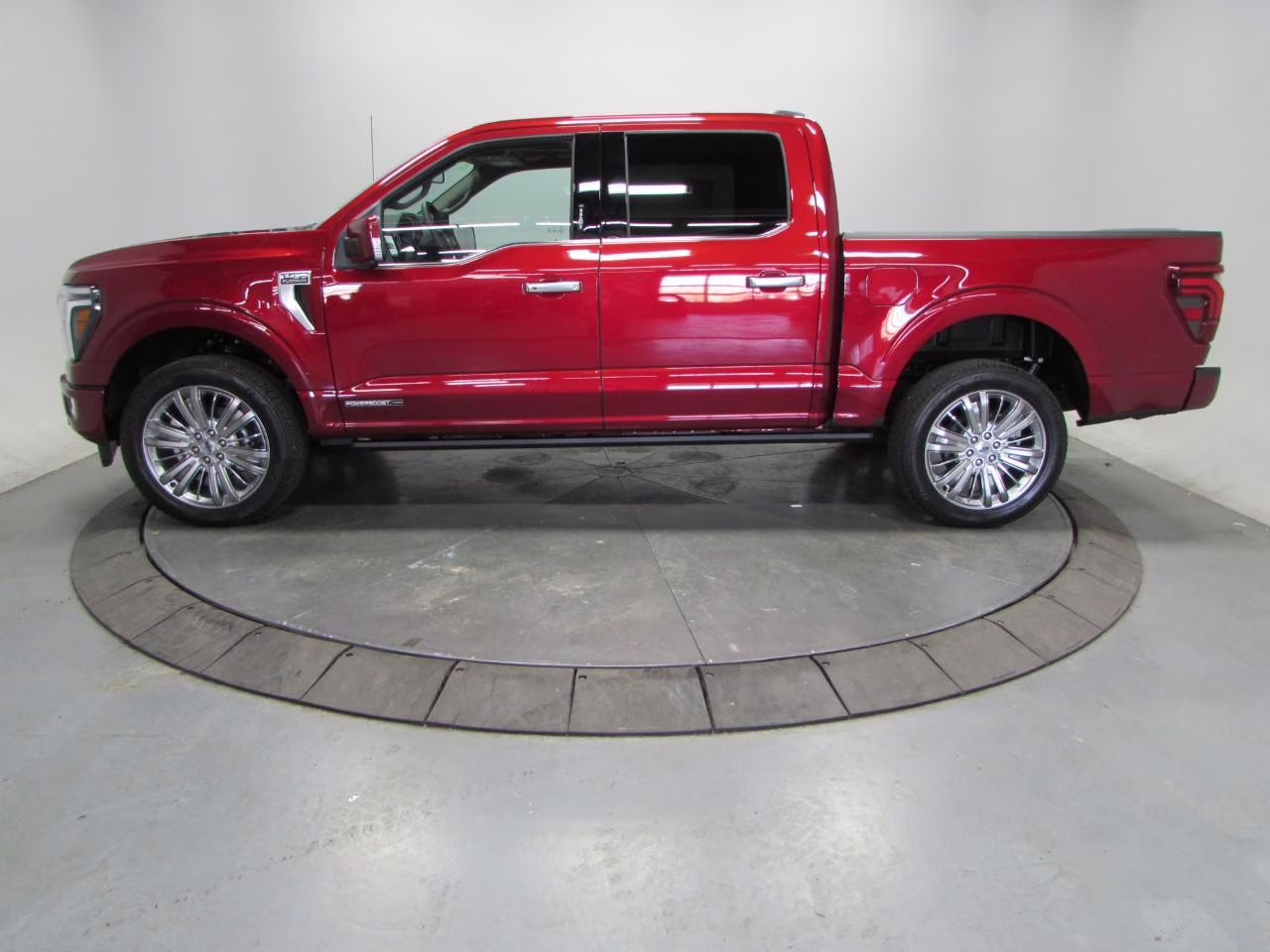 2026 Ruby Red Metallic Tinted Clearcoat Ford F-150 Platinum 4X4 Truck