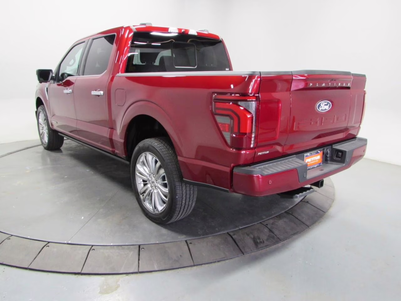 2026 Ruby Red Metallic Tinted Clearcoat Ford F-150 Platinum 4X4 Truck