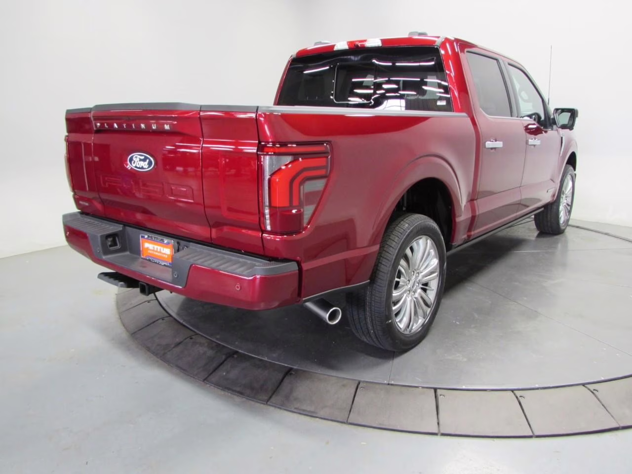 2026 Ruby Red Metallic Tinted Clearcoat Ford F-150 Platinum 4X4 Truck