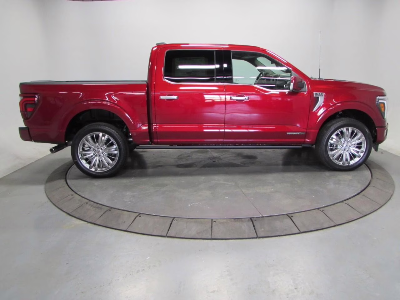 2026 Ruby Red Metallic Tinted Clearcoat Ford F-150 Platinum 4X4 Truck
