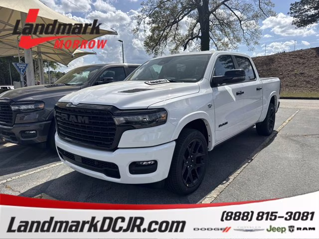 2026 Bright White Clearcoat Ram 1500 Laramie 4X4 Truck