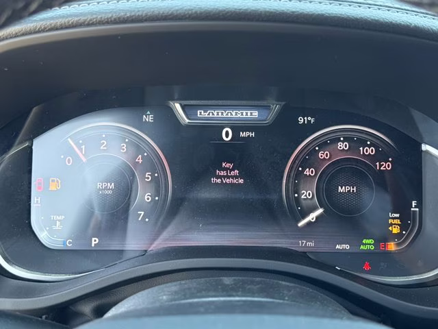 2026 Granite Crystal Metallic Clearcoat Ram 1500 Laramie 4X4 Truck