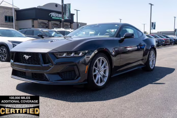 2024 Gray Metallic Ford Mustang GT Premium RWD Coupe