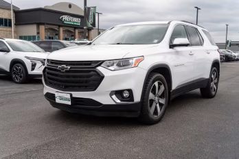 2020 Summit White Chevrolet Traverse 3LT AWD SUV