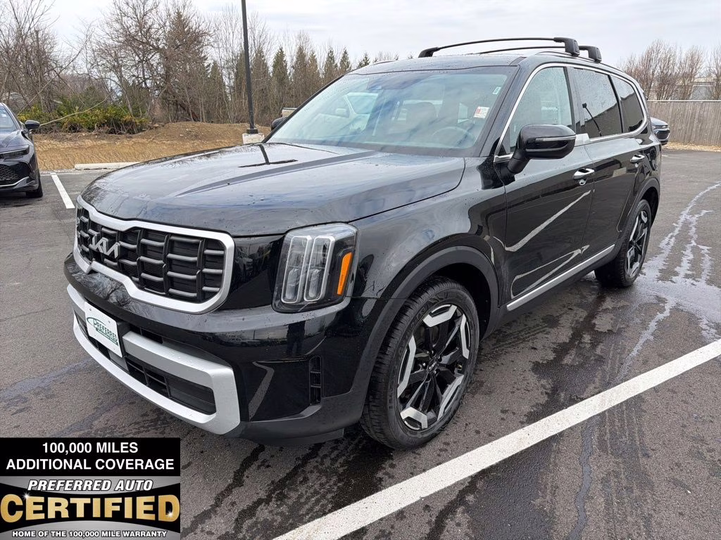 2025 Ebony Black Kia Telluride S AWD SUV
