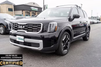 2025 Ebony Black Kia Telluride S AWD SUV