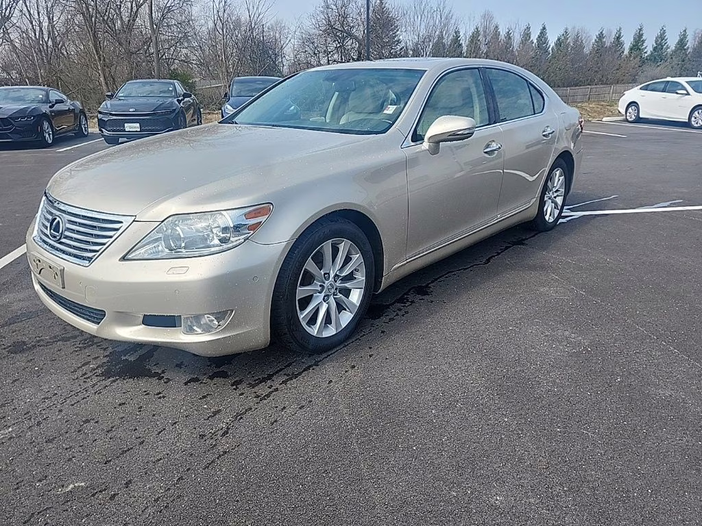 2012 Satin Cashmere Metallic Lexus LS 460 AWD Sedan