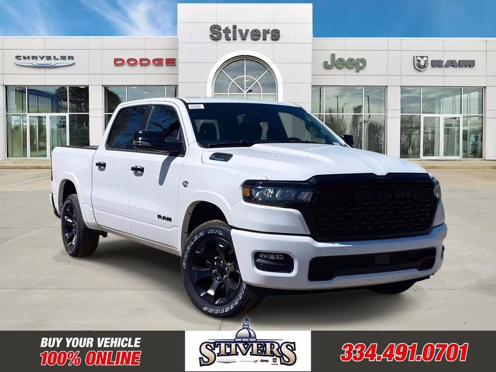 2026 Bright White Clearcoat Ram 1500 Big Horn/Lone Star 4X4 Truck