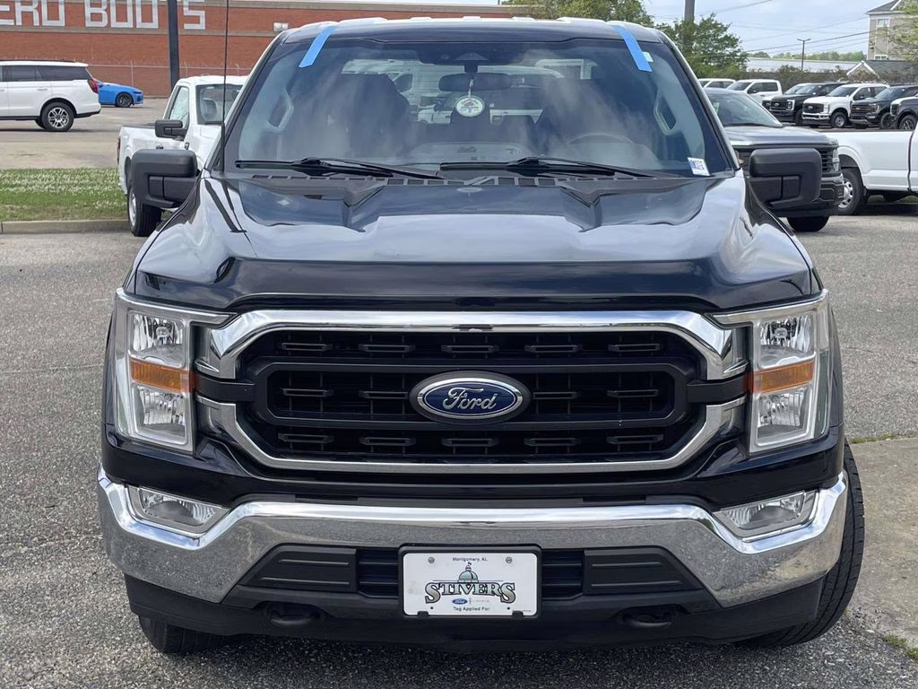 2021 Agate Black Metallic Ford F-150 XLT 4X4 Truck