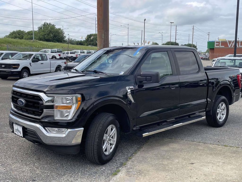 2021 Agate Black Metallic Ford F-150 XLT 4X4 Truck