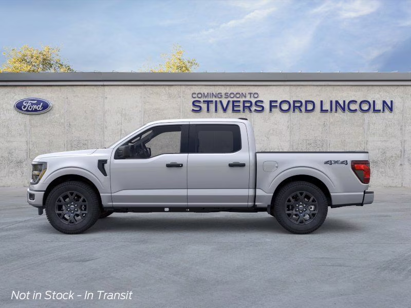2026 Iconic Silver Metallic Ford F-150 STX 4X4 Truck