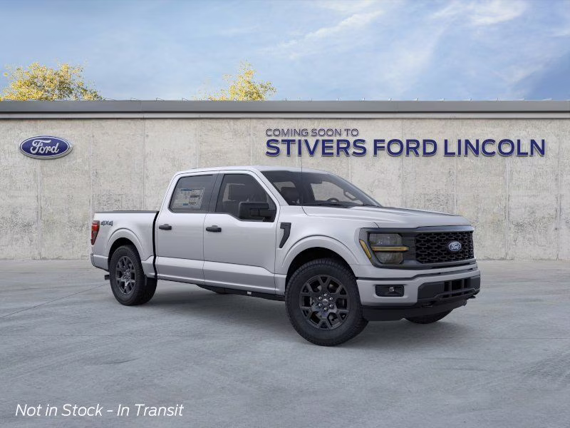 2026 Iconic Silver Metallic Ford F-150 STX 4X4 Truck