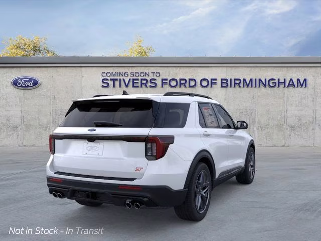 2026 White Ford Explorer ST 4X4 SUV
