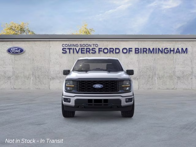 2026 Iconic Silver Metallic Ford F-150 STX 4X4 Truck