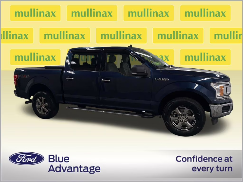 2020 Blue Jeans Metallic Ford F-150 XLT 4X4 Truck