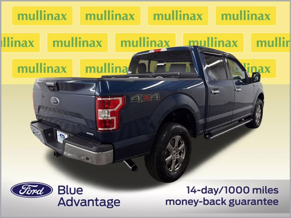 2020 Blue Jeans Metallic Ford F-150 XLT 4X4 Truck