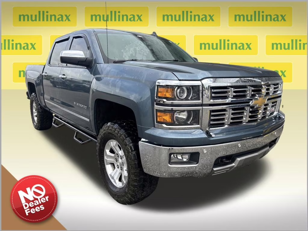 2014 Blue Granite Metallic Chevrolet Silverado 1500 LTZ 4X4 Truck