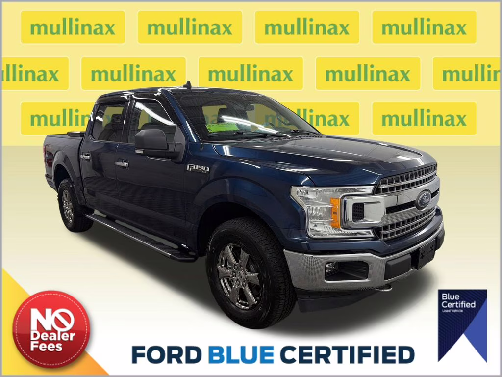 2020 Blue Jeans Metallic Ford F-150 XLT 4X4 Truck