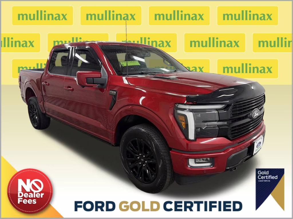 2024 Red Metallic Ford F-150 Platinum 4X4 Truck