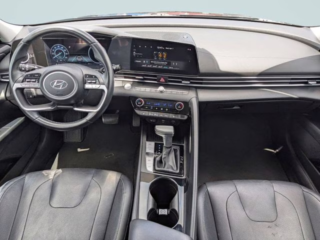 2021 Phantom Black Hyundai Elantra Limited FWD Sedan