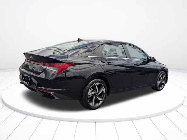 2021 Phantom Black Hyundai Elantra Limited FWD Sedan